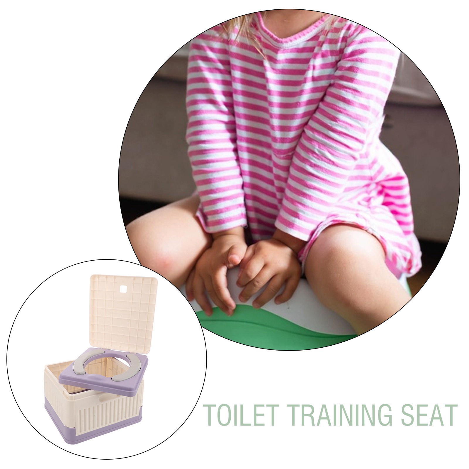 유아용 접이식 휴대용 변기 시트, 여행용 배변 훈련 변 - Toddler Potty Training Seat 리뷰 및 가격